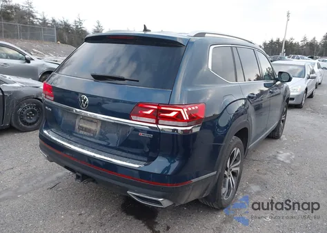2021 Volkswagen Atlas 3.6L V6 Sel Premium z USA, uszkodzony, nr VIN 1V2TR2CA6MC550664